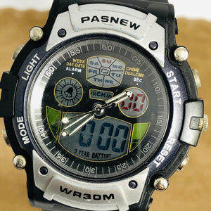 Pasnew Alarm Chrono Watch